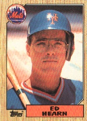 1987 Topps Baseball Cards      433     Ed Hearn RC